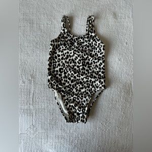 Sweet leopard one piece swimsuit